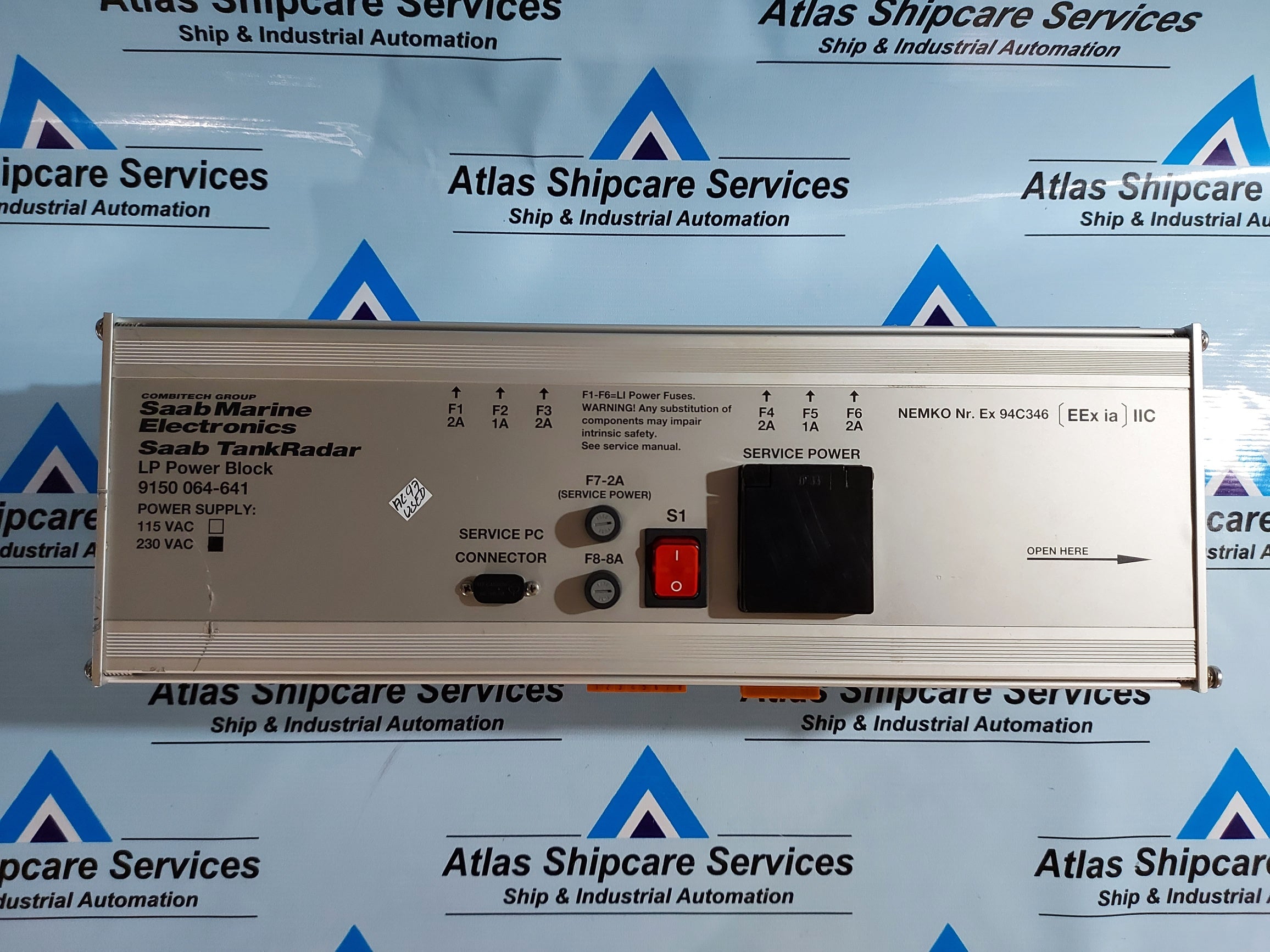 SAAB MARINE TANKRADAR 9150064-641 LP POWER BLOCK